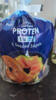 High Protein Seeded Bagels