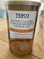 Salted caramel flavour drinking chocolate