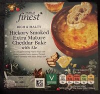 TESCO finest RICH & FLAVOURFUL SMOKED CHEDDAR & AL