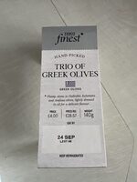 Trio Of greek Olives