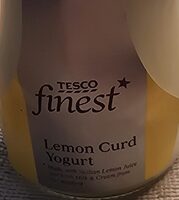 Finest Lemon Curd Yogurt Made with Sean Lemon Juic
