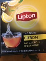 Thé noir Citron