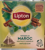 Infusion menthe cannelle