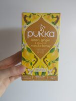 Pukka Lemon ginger manuka honey