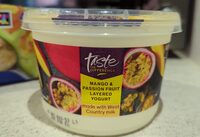 Mango & passion fruit yogurt