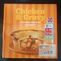 Chicken & Gravy Shortcrust Pastry Pie