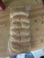 6 White Hot Dog Rolls