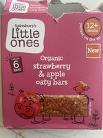 Organic Strawberry & Apple Oaty Bars