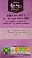 Beef Brisket with Red Wine Jus