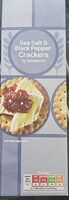Sea Salt & Black Pepper Crackers