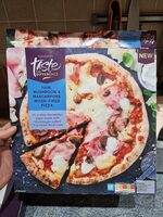 Ham, Mushroom & Marscapone Wood-Fired Pizza