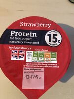 Strawberry Protein Fat Free Yogurt