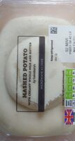 Mashed potato with creamy whole milk and butter