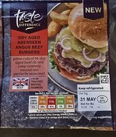Dry Aged Aberdeen Angus Beef Burgers