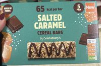 Salted Caramel Cereal Bars