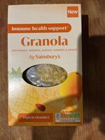 Granola By Sainsbury’s Mango Turmeric And Ginger