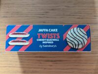 Jaffa Cake Twists Cherry Bakewell Inspired