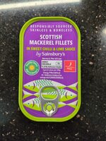 Scottish Mackerel Fillets In Sweet Chilli & Lime Sauce