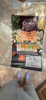 Cooked Couscous With Chickpeas And Feta Cheese In A Tomato And Chilli Dressing