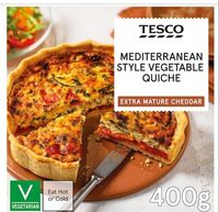 Medetararian Style Vegetable Quiche