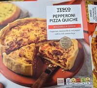 Pepperoni Pizza Quiche