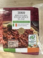 Irish Lean Beef Steak Mince 5% Fat