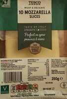 Cheese, Mozzarella 1 slice 25g