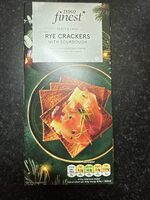 Rye Crackers with sourdough