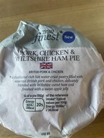 Pork, Chicken & Wiltshire Ham pie