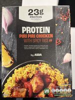 Protein Piri Piri Chicken With Spicy Rice