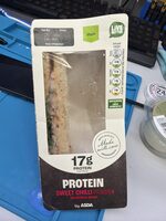 Protein Sweet Chilli Prawn on Oatmeal Bread