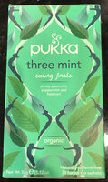 Pukka three mint tea