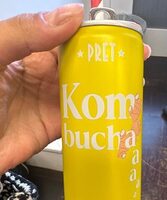 Organic ginger kombucha