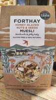 Honey glazed nuts & seeds muesli