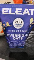 ELEAT High Protein Overnight Oats Blueberry & Vanilla