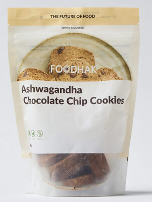 Ashwagandha Chocolate Chip Cookies by Foodhak