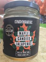 Maple Candied Jalapenos