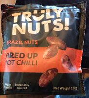 Fired Up Hot Chilli Brazil Nuts