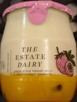 Greek Style Yogurt with Passion Fruit Compote