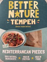 Tempeh mediterranean pieces