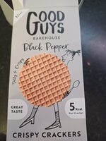 Black Pepper Crispy Crackers