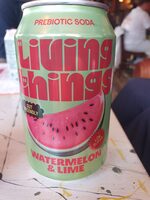 Watermelon & Lime All-natural Soda