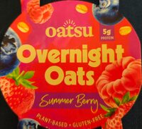 Overnight Oats Summer Berry