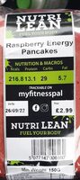 Rasberry protein pancakes