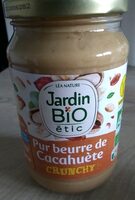 Pur beurre de cacahuète Crunchy