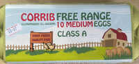 Free Range Medium Eggs, Class A