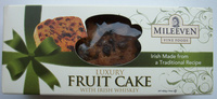Luxury fruit cake with irish whiskey