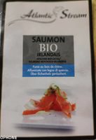 Saumon Fume Bio Origine Irlande