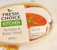 Tomato and basil soup