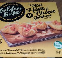 Mini ham and cheese jambons
